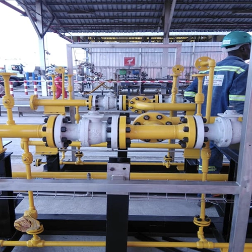 TRAVAUX DE FABRICATION DE SKIDS POUR UN NOUVEAU POSTE DE CHARGEMENT GAZ GESTOCI ABIDJAN TPAV (2024)